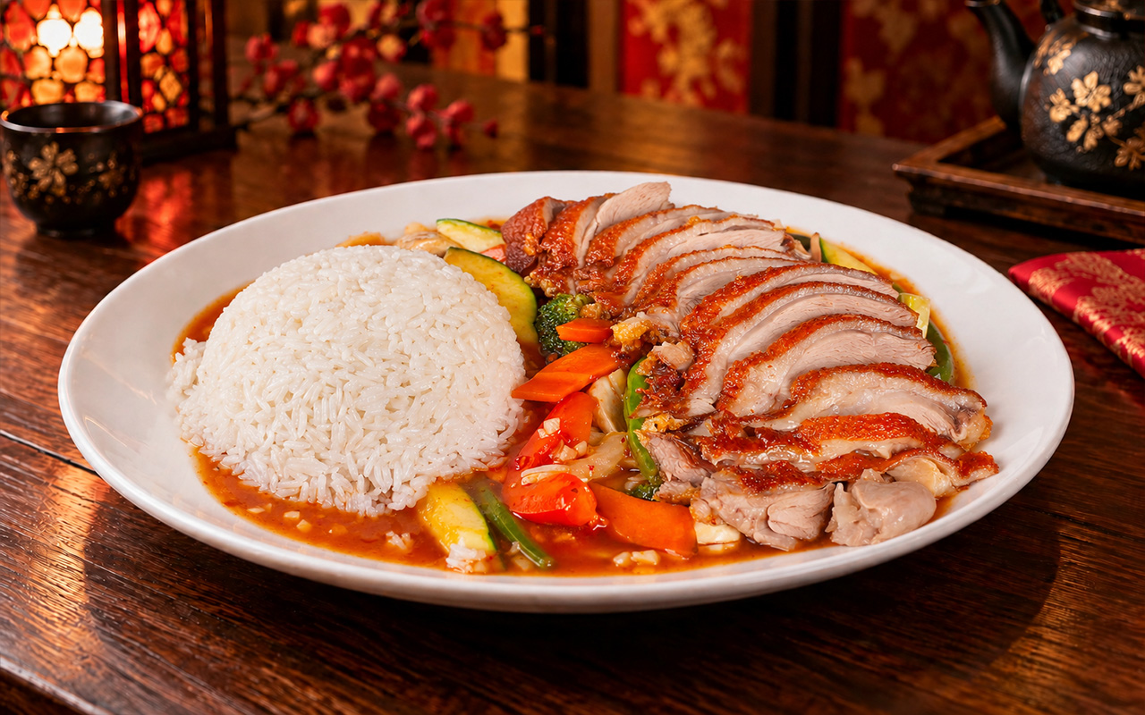 81 Knusprige Ente Kung Pao